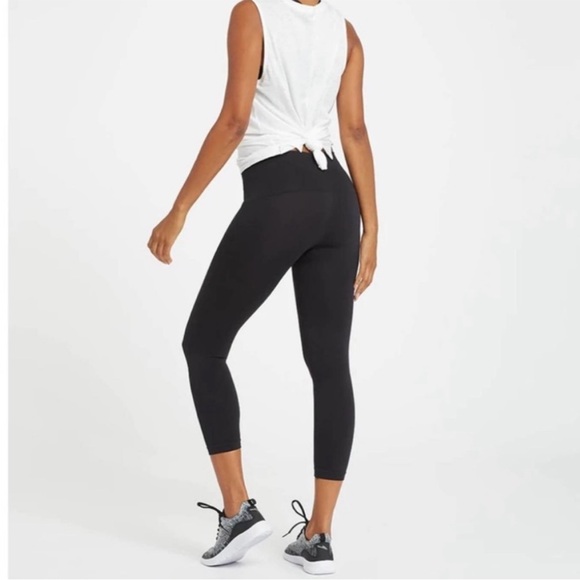 Spanx Look at Me Now Seamless Navy Leggings XS - Picture 2 of 10